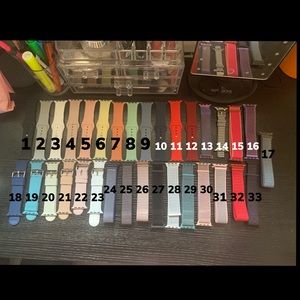 38/40 MM Different Colors/Sizes for Apple Watch